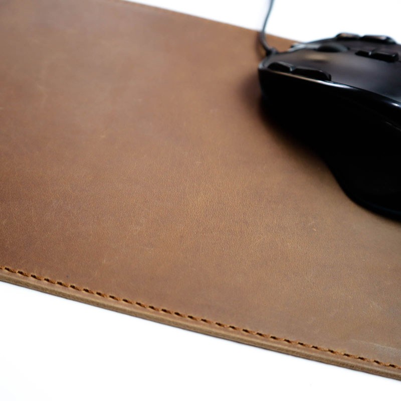 Mouse Pad  Kulit Asli Wiyasa Coklat